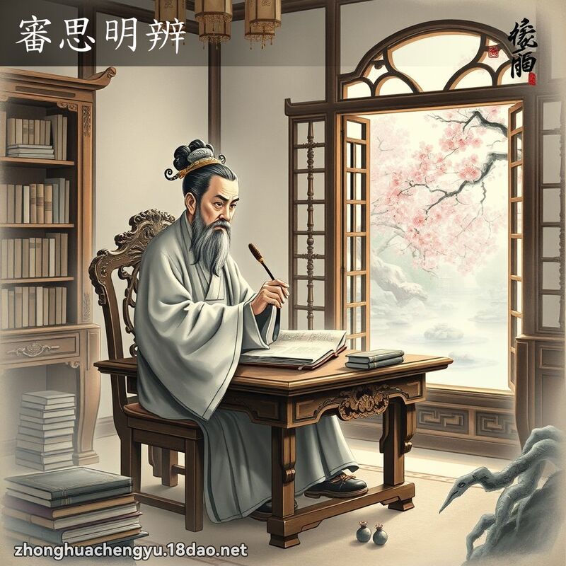 審思明辨 配图