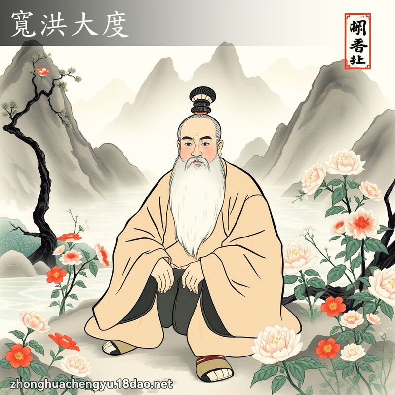 寬洪大度 配图