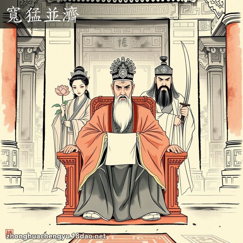 寬猛並濟 配图