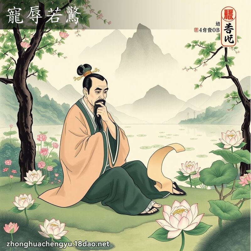 寵辱若驚 配图