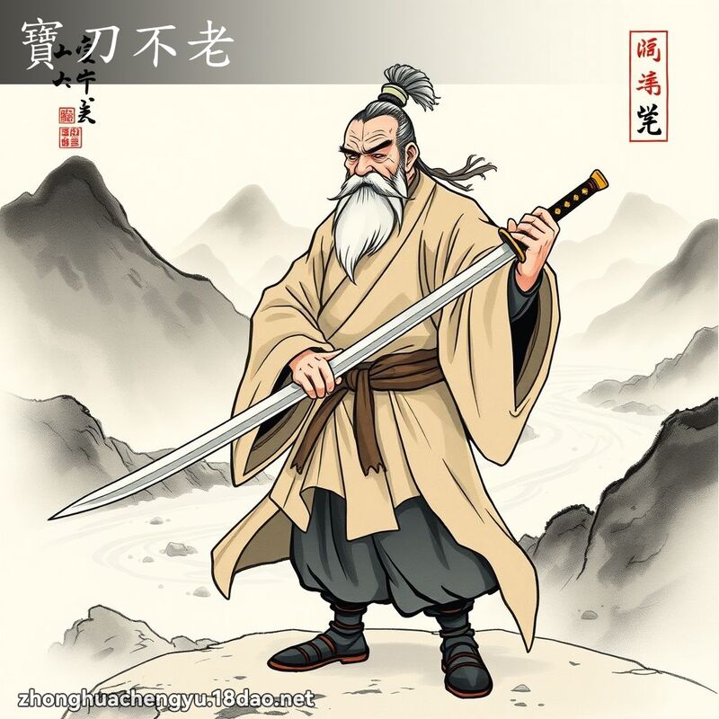 寶刀不老 配图