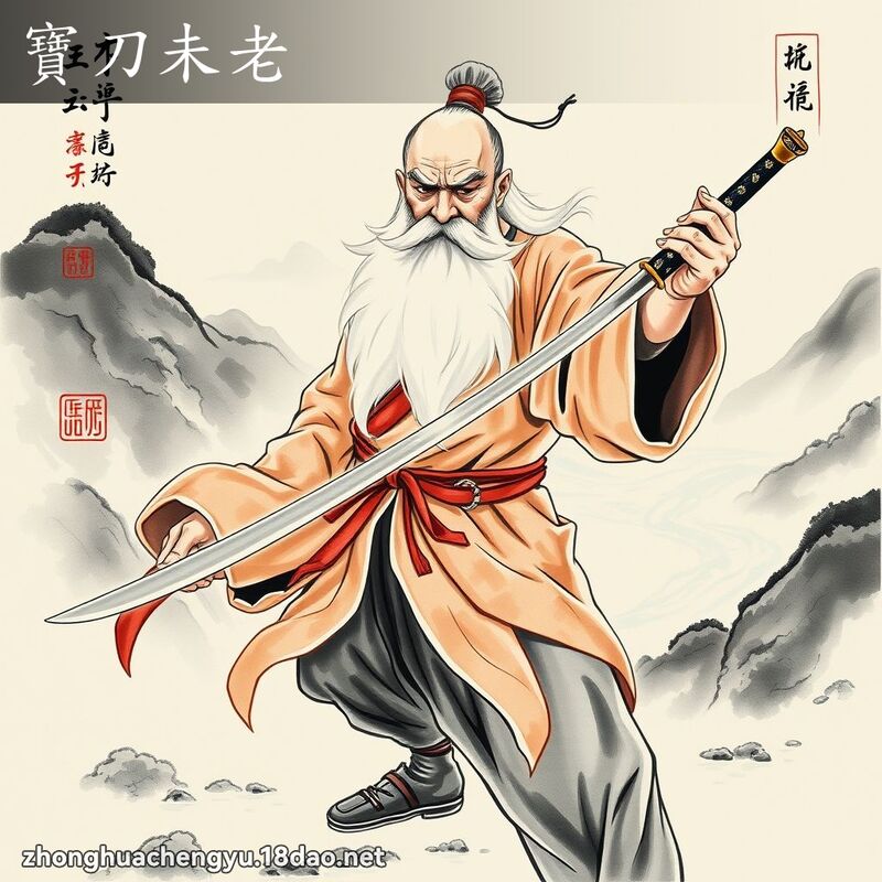 寶刀未老 配图
