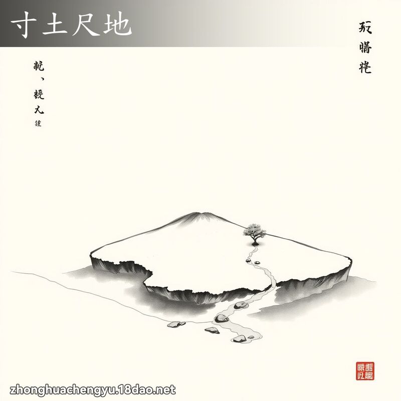寸土尺地 配图