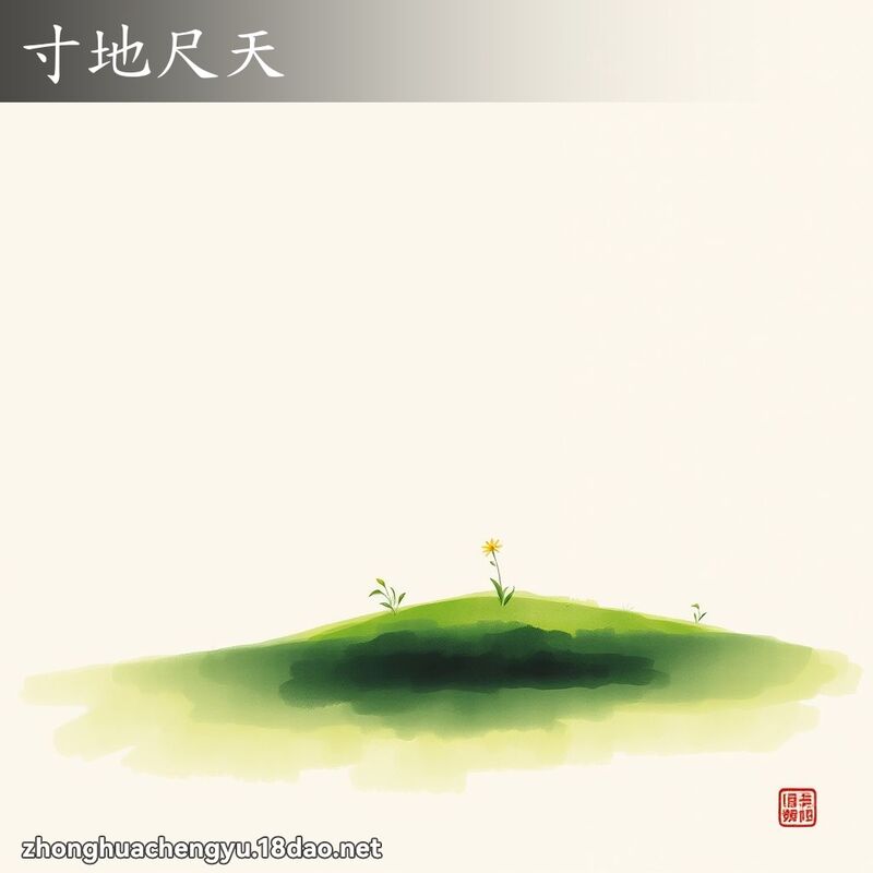 寸地尺天 配图