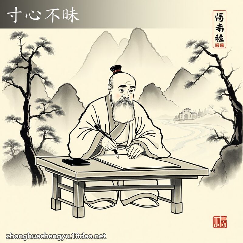 寸心不昧 配图