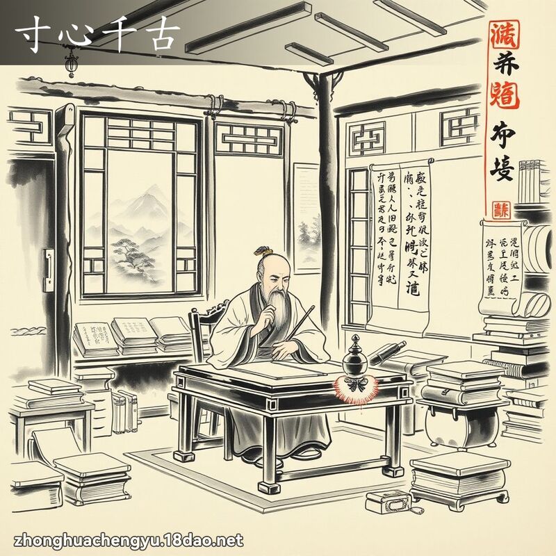 寸心千古 配图