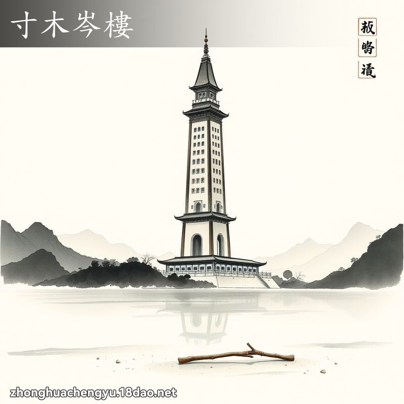 寸木岑樓 配图