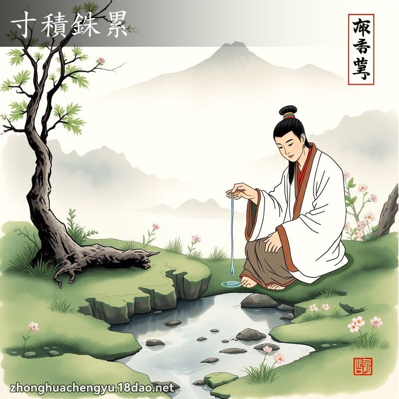 寸積銖累 配图