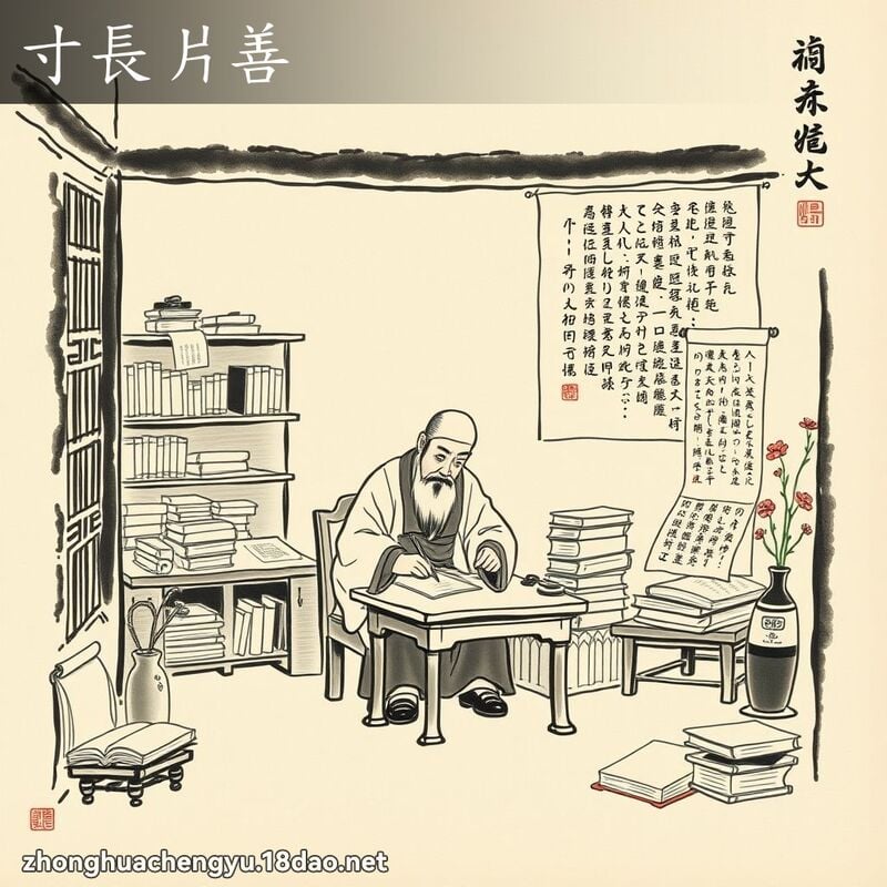 寸長片善 配图