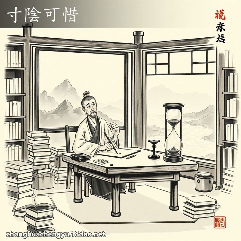 寸陰可惜 配图