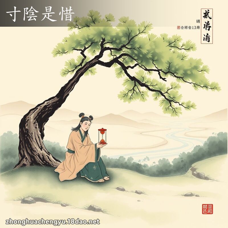 寸陰是惜 配图