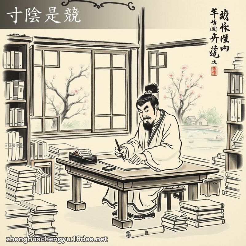 寸陰是競 配图