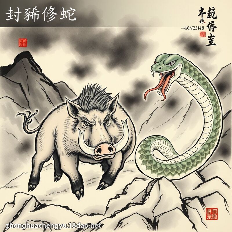 封豨修蛇 配图