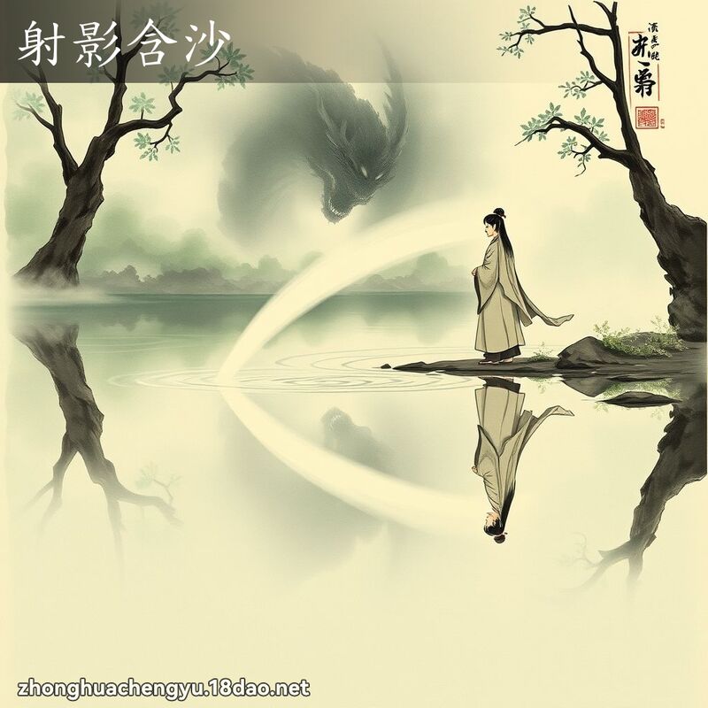 射影含沙 配图