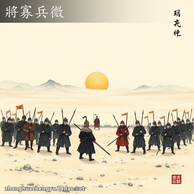 將寡兵微 配图