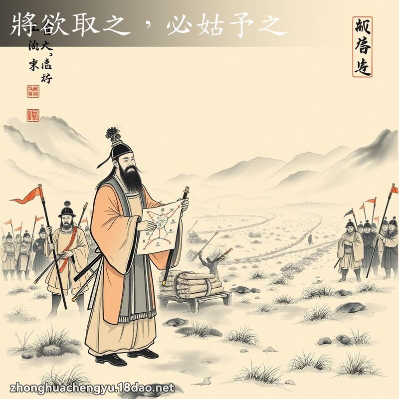 將欲取之,必姑予之 配图