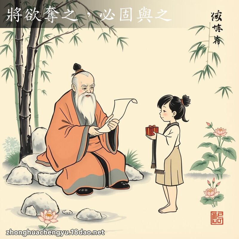 將欲奪之,必固與之 配图