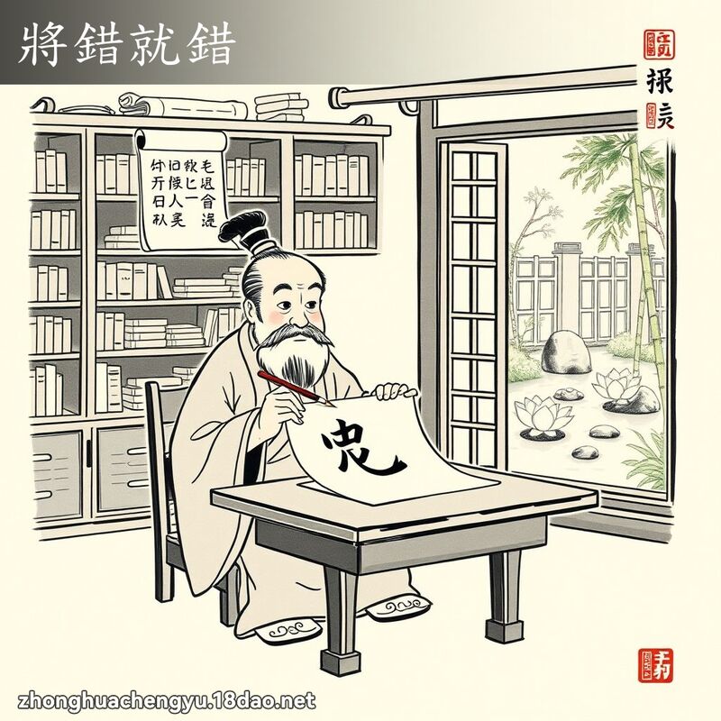 將錯就錯 配图