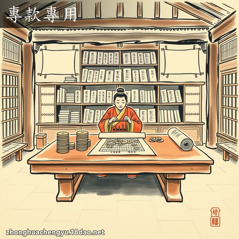專款專用 - 中華成語配圖