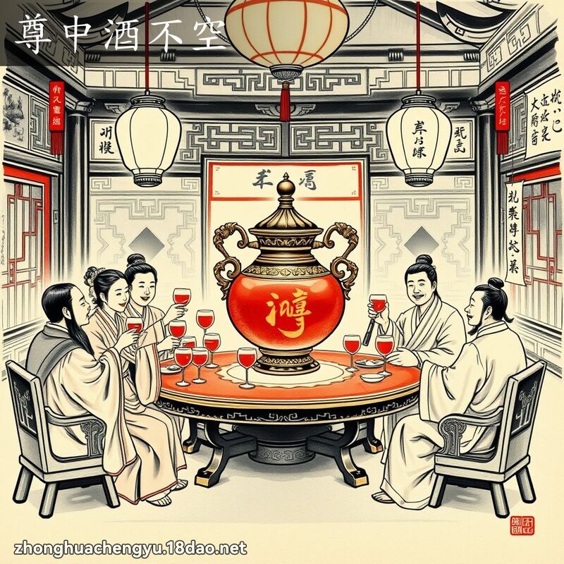 尊中酒不空 配图