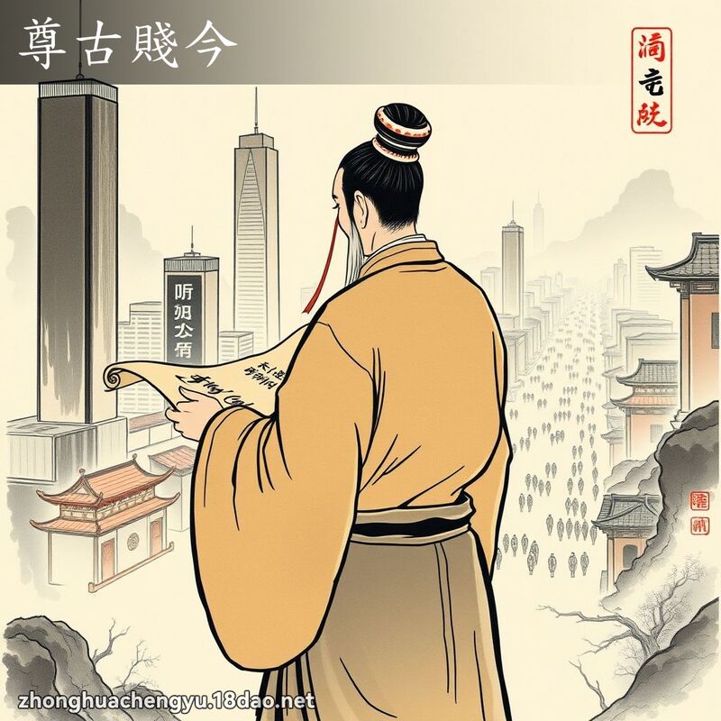 尊古賤今 配图