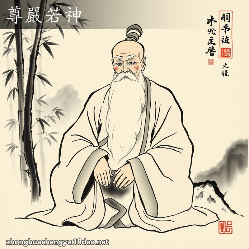 尊嚴若神 配图