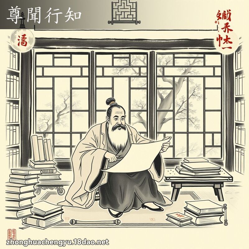 尊聞行知 配图