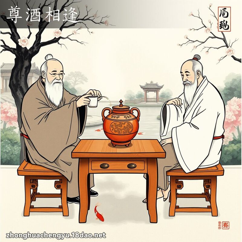 尊酒相逢 配图