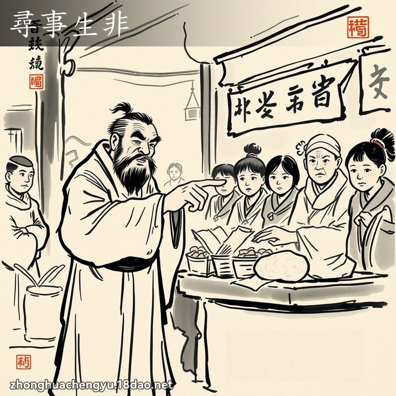 尋事生非 配图