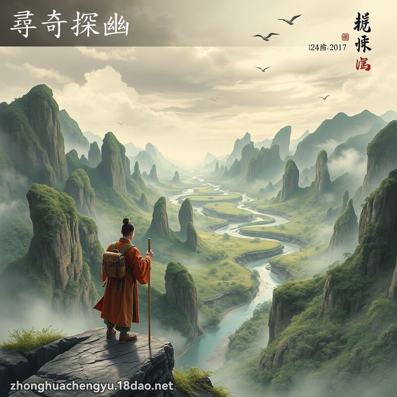 尋奇探幽 配图