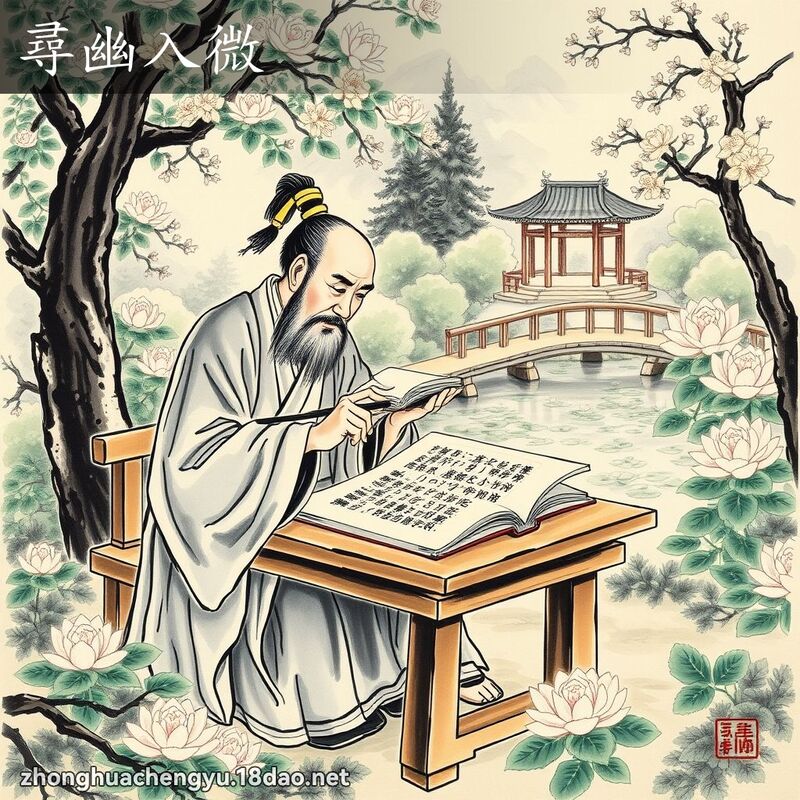 尋幽入微 配图