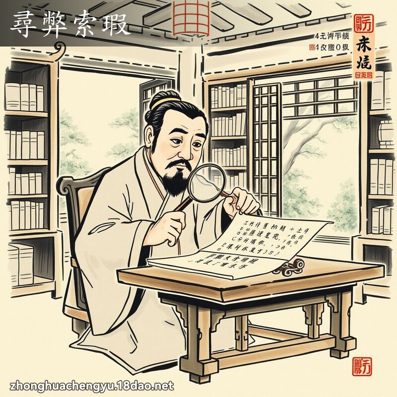 尋弊索瑕 配图