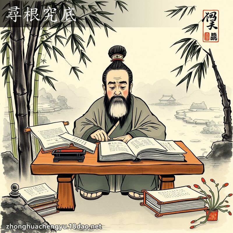 尋根究底 配图