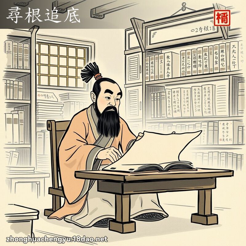 尋根追底 配图