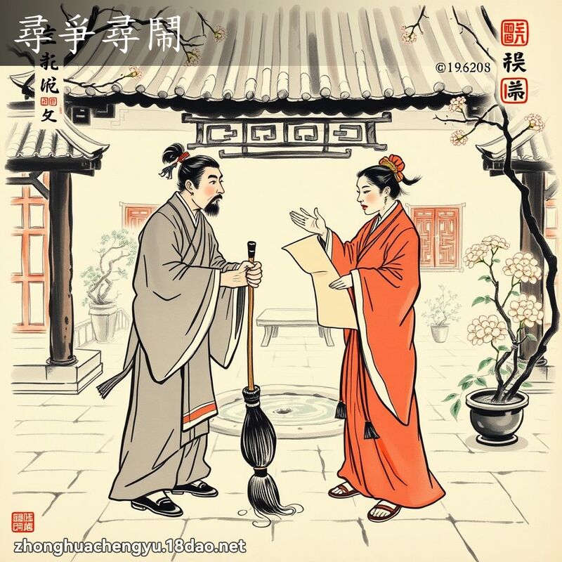 尋爭尋鬧 配图