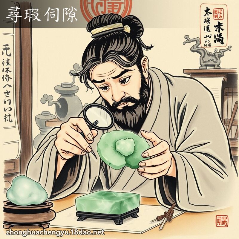 尋瑕伺隙 配图