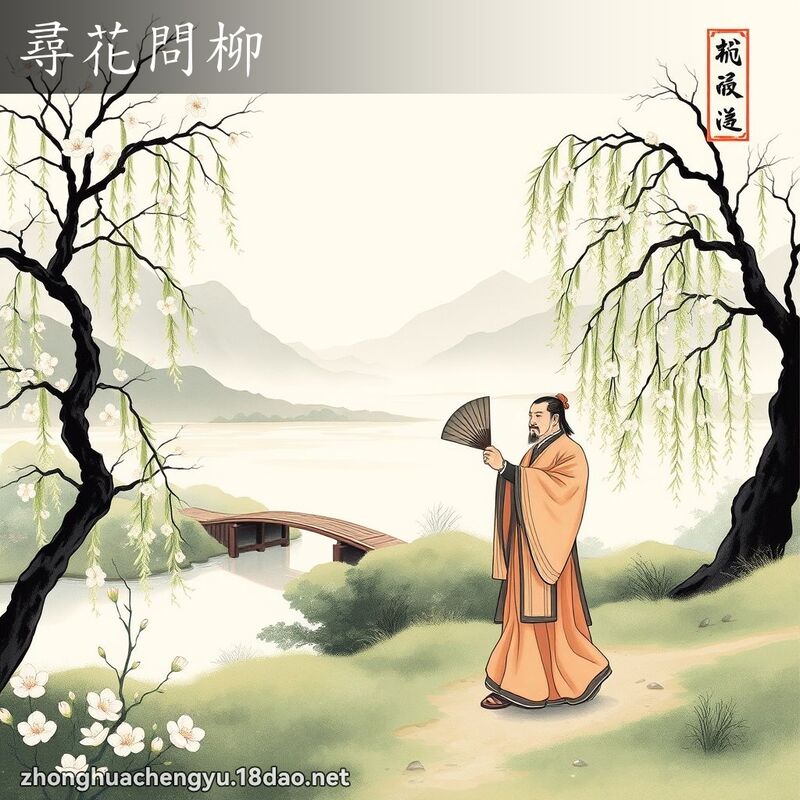 尋花問柳 配图
