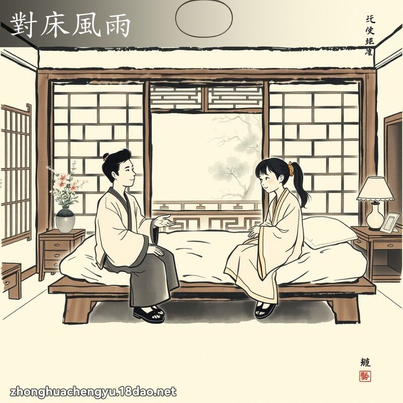 對床風雨 配图