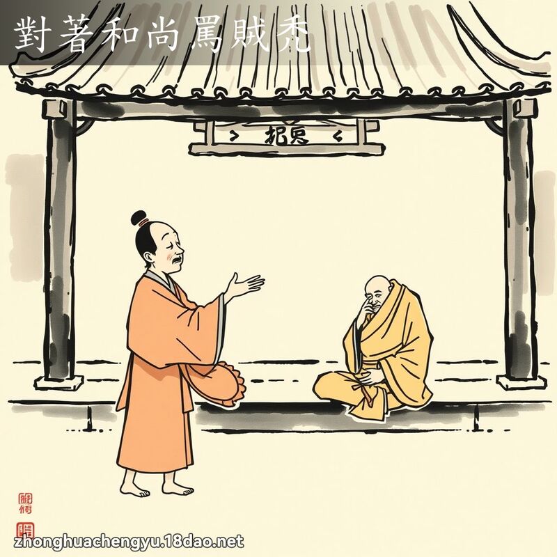 對著和尚罵賊禿 配图