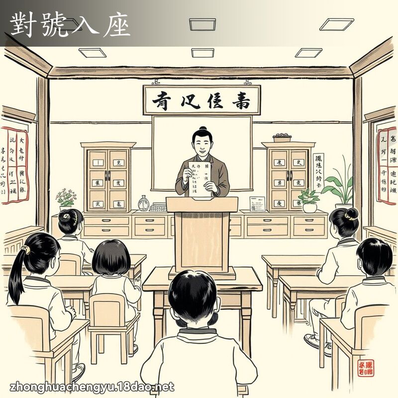 對號入座 配图