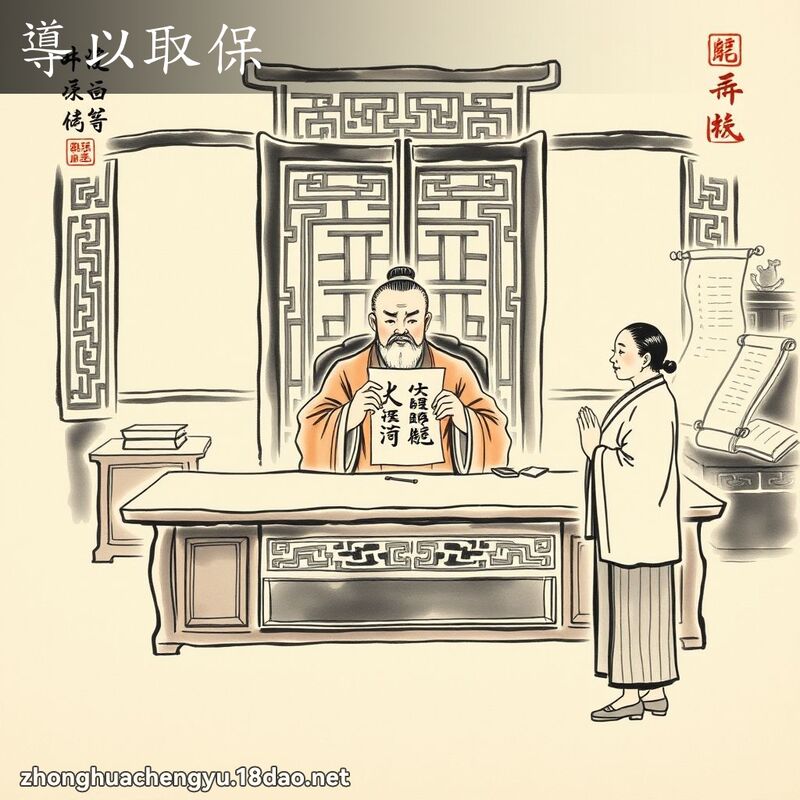 導以取保 配图