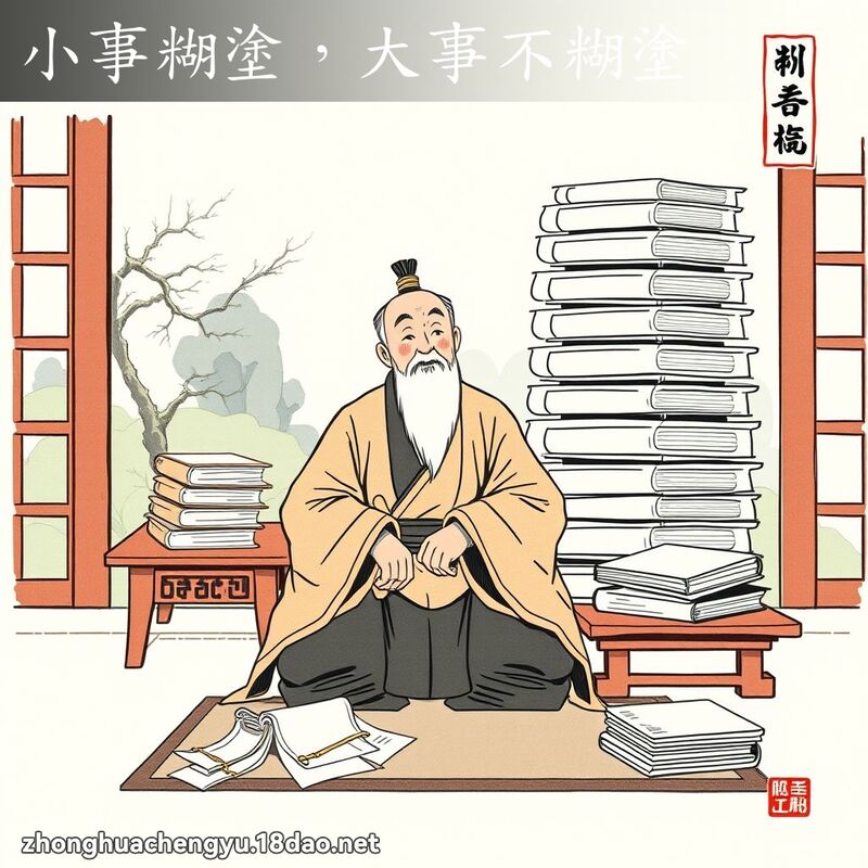 小事糊塗,大事不糊塗 配图