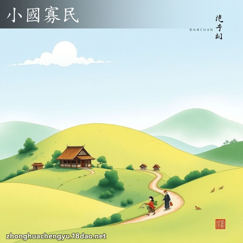 小國寡民 配图