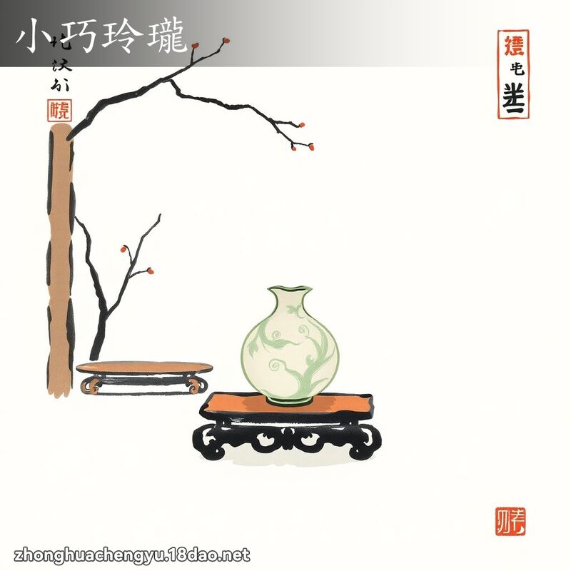 小巧玲瓏 配图