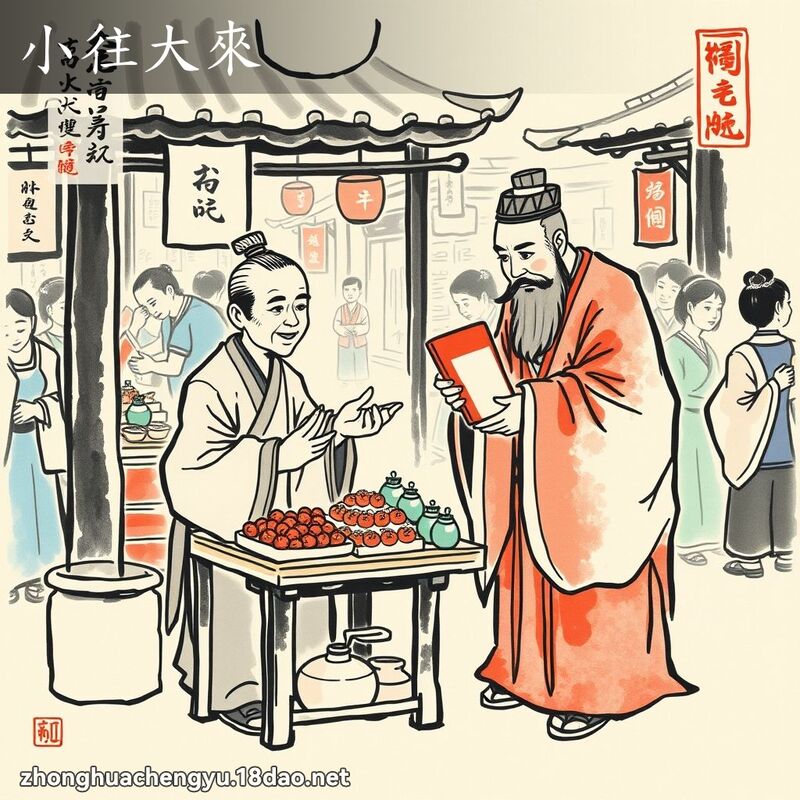 小往大來 配图