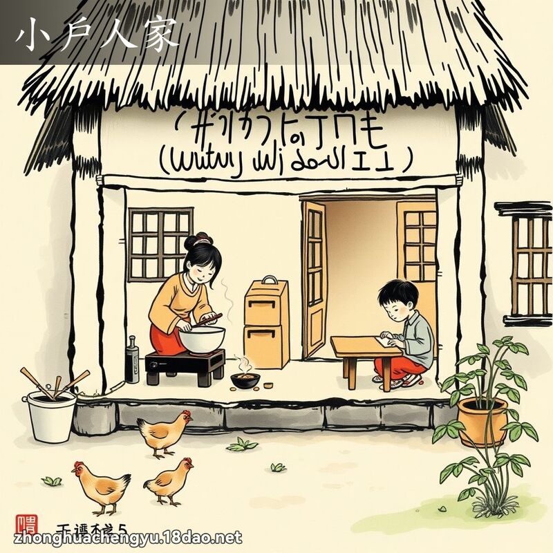 小戶人家 配图