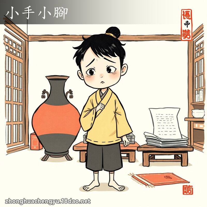 小手小腳 配图