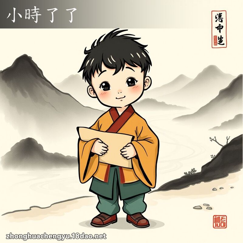小時了了 配图