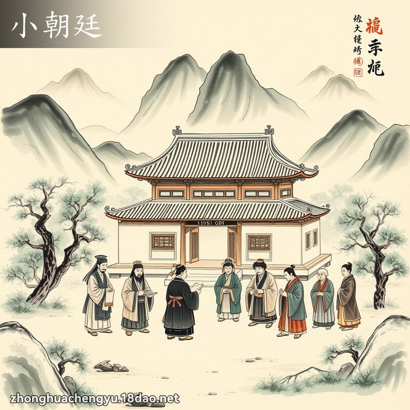 小朝廷 配图