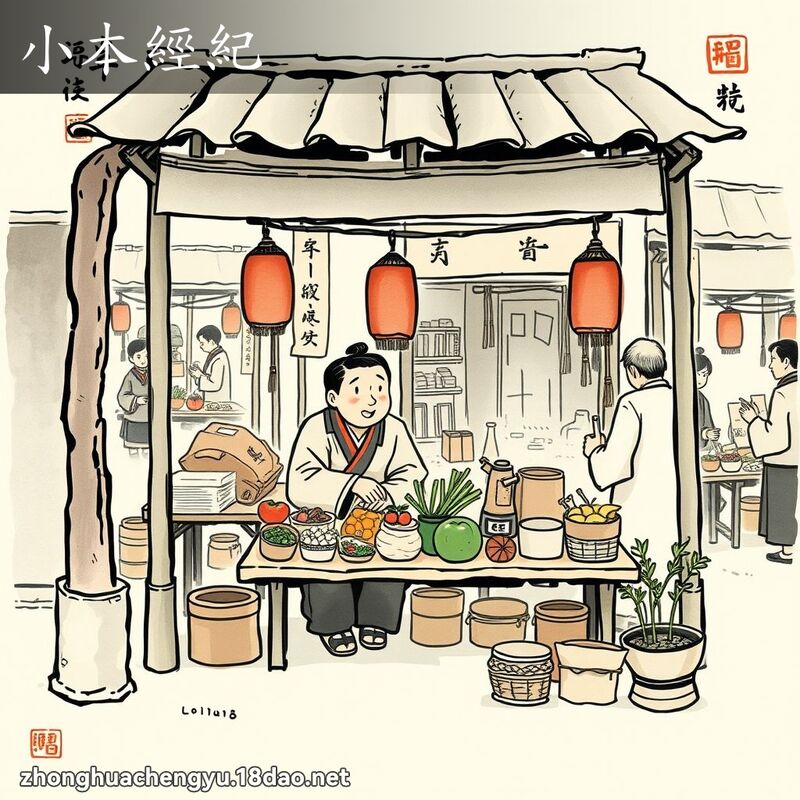 小本經紀 配图